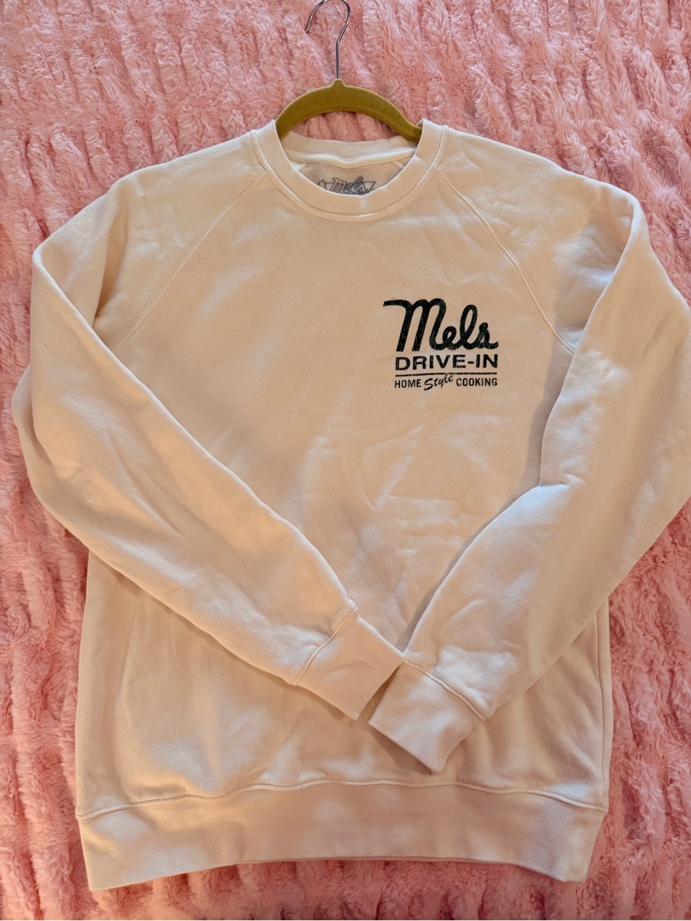 MEL’S DRIVE-IN DINER Oversized Graphic Sweatshirt - Picture 3 of 10